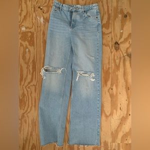 Zara, size 6, blue jeans